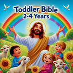 Book cover for Toddler Bible 2 - 4 Years: Discovering God's Love Through Simple Stories