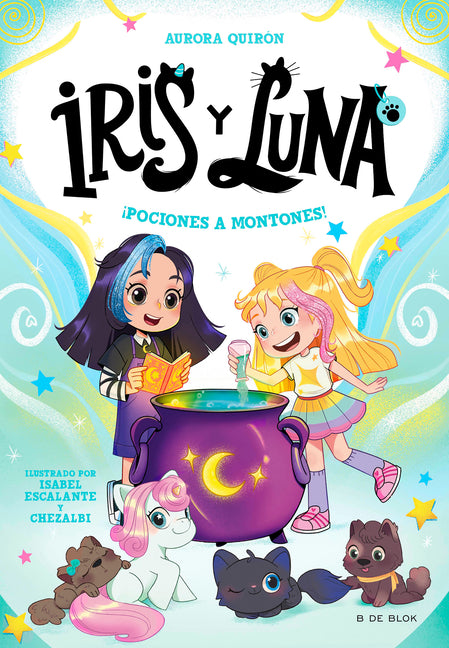 Book cover for ¡Pociones a Montones! / Potions Galore!