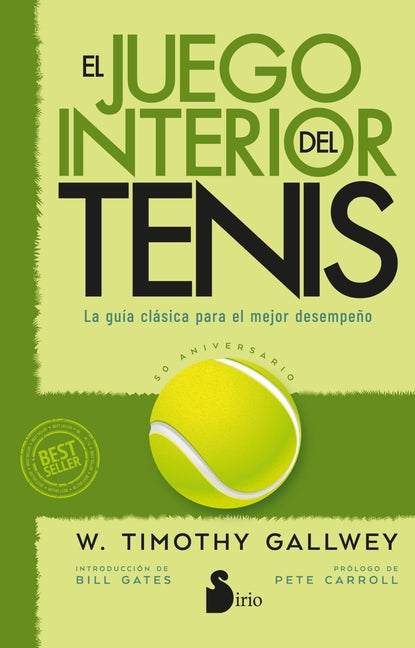 Book cover for Juego Interior del Tenis, El. Edición 50 Aniversario