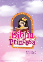 Book cover for Biblia Rvr 1960 Bolsillo Para Niñas Princesa Vinilo Con Cierre (Bible Rvr 1960 Pocket Size Princess Vinyl with Zipper (Spanish Edition)