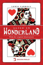 Book cover for Alice in Wonderland