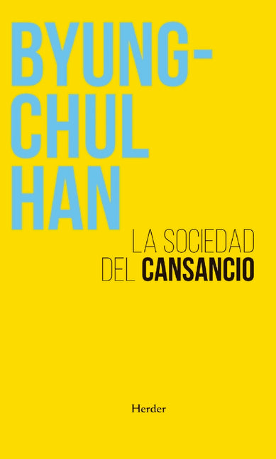 Book cover for Sociedad del Cansancio