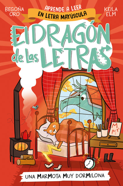 Book cover for Phonics in Spanish - Una Marmota Muy Dormilona / Phonics in Spanish - A Very Sleepy Marmot