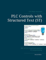 Book cover for PLC Controls with Structured Text (ST): IEC 61131-3 and best practice ST programming