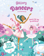 Book cover for Glittery Dancers Sticker Book