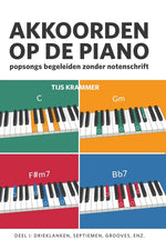 Book cover for Akkoorden op de piano, deel I