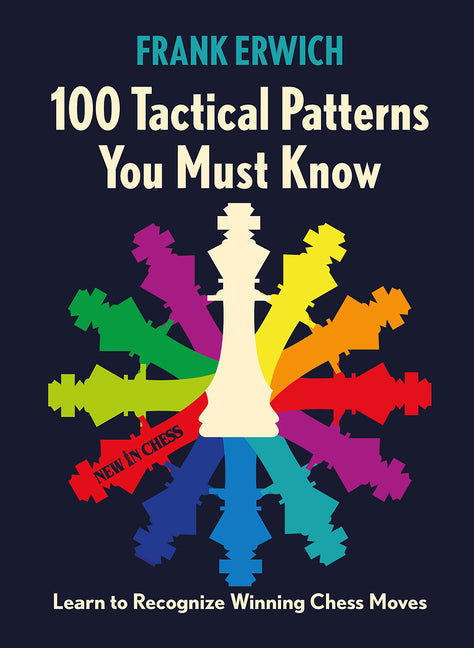 Book cover for 100 Tactical Patterns You Must Know: Learn to Recognize Key Chess Moves