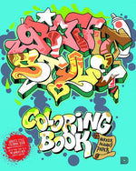 Book cover for Graffiti Style Coloring Book