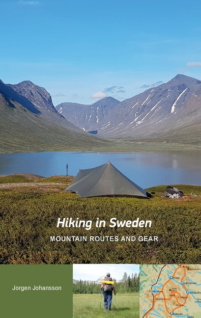 Book cover for Hiking in Sweden - Mountain Routes and Gear