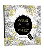Book cover for Nature, Garden and Forest: Colouring Books for Adults with Tear Out Sheets