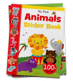 Book cover for My First Animal Sticker Book