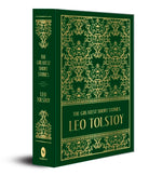 Book cover for The Greatest Short Stories of Leo Tolstoy (Deluxe Hardbound Edition)