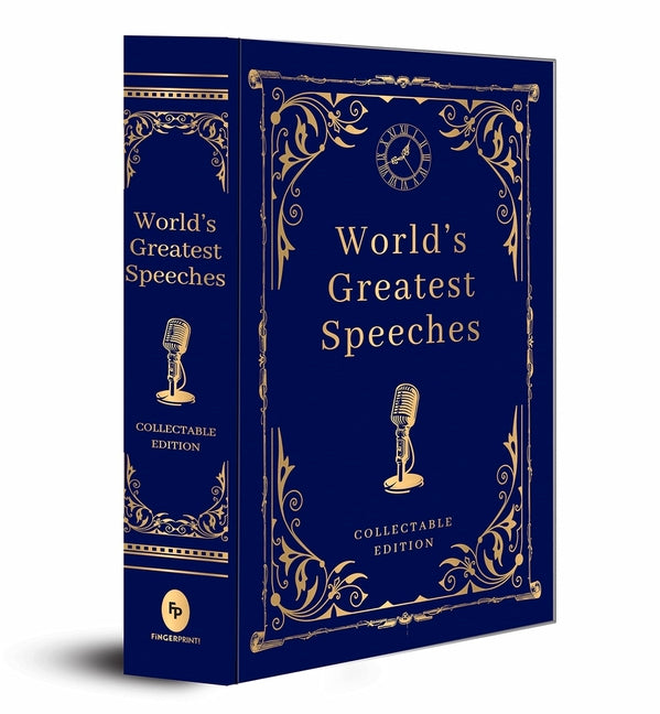 Book cover for World's Greatest Speeches (Deluxe Hardbound Edition)