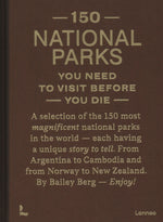 Book cover for 150 National Parks You Need to Visit Before You Die