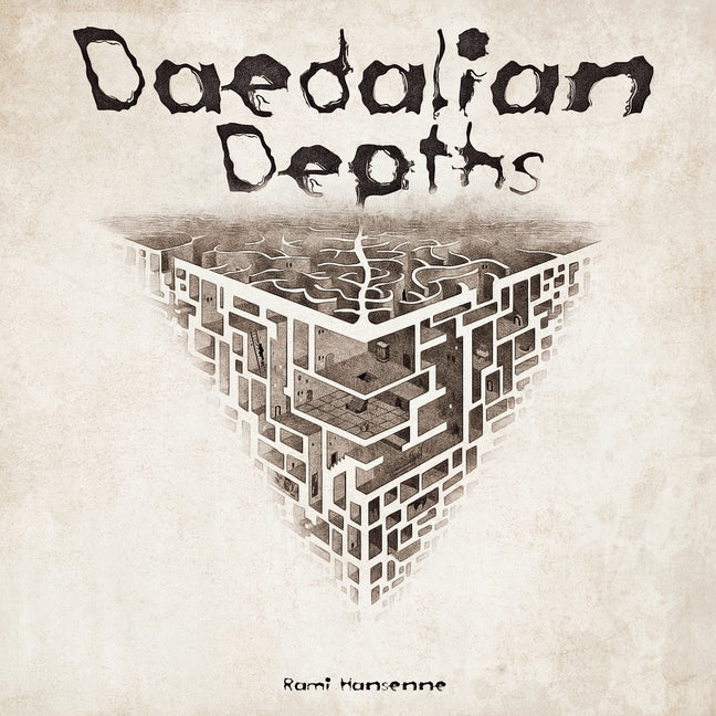 Book cover for Daedalian Depths: Unravel the clues and escape the labyrinth
