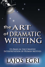 Book cover for Art Of Dramatic Writing: Its Basis In The Creative Interpretation Of Human Motives (LARGE PRINT EDITION)