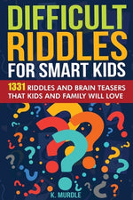 Book cover for White Elephant Gifts for Kids: Difficult Riddles For Smart Kids: 1331 Tricky Riddles and Brain Teasers Family Will Love: Christmas Gifts For Boys and