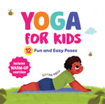 Book cover for Yoga for Kids: Fun and Simple Yoga Poses I Step-By-Step Guide to Physical and Mental Well-Being I Illustrated Asanas for Kids of All Ages I Ages 6+ [S