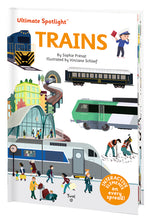 Book cover for Ultimate Spotlight: Trains
