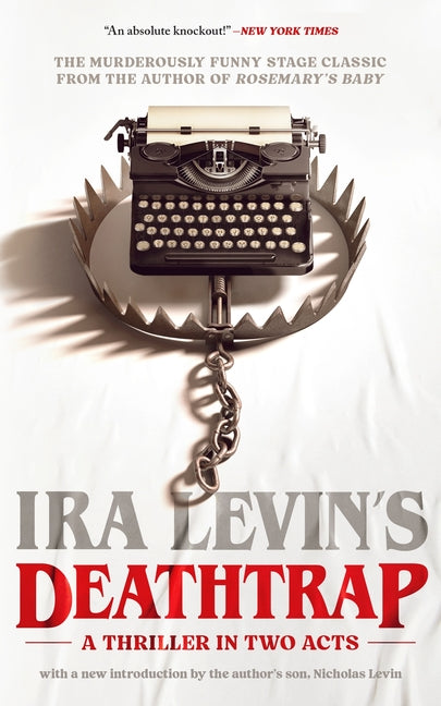 Book cover for Deathtrap: 'A Thriller in Two Acts'
