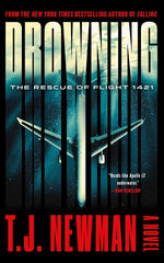 Book cover for Drowning: The Rescue of Flight 1421 (a Novel)