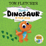 Book cover for There's a Dinosaur in Your Book