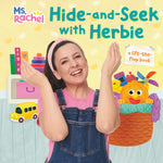 Book cover for Hide and Seek with Herbie (Ms. Rachel)