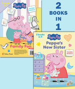 Book cover for Peppa's New Sister/Family Fun (Peppa Pig)