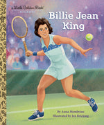 Book cover for Billie Jean King: A Little Golden Book Biography