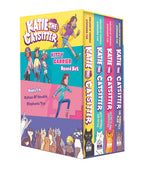 Book cover for Katie the Catsitter: Kitty Carrier Box Set (Books 1-4): Katie the Catsitter; Best Friends for Never; Secrets and Sidekicks; The Purrfect Plan (a Graph