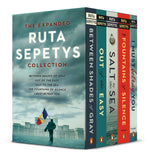 Book cover for Expanded Ruta Sepetys Collection (5-Book Paperback Boxed Set): Between Shades of Gray, Out of the Easy, Salt to the Sea, the Fountains of Silence, and
