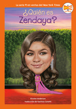 Book cover for ¿Quién Es Zendaya? (Who Is Zendaya? Spanish Edition)