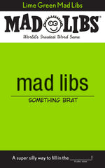 Book cover for Lime Green Mad Libs: World's Greatest Word Game