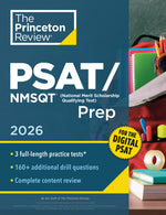 Book cover for Princeton Review Psat/NMSQT Prep, 2026: 3 Practice Tests + Review + Online Tools for the Digital PSAT