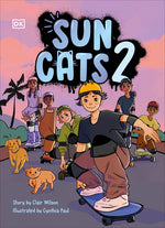 Book cover for Phonic Books Sun Cats 2 Graphic Novel: Vce Spellings