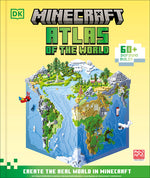 Book cover for Minecraft Atlas of the World: Create the Real World in Minecraft with 60+ Inspiring Builds