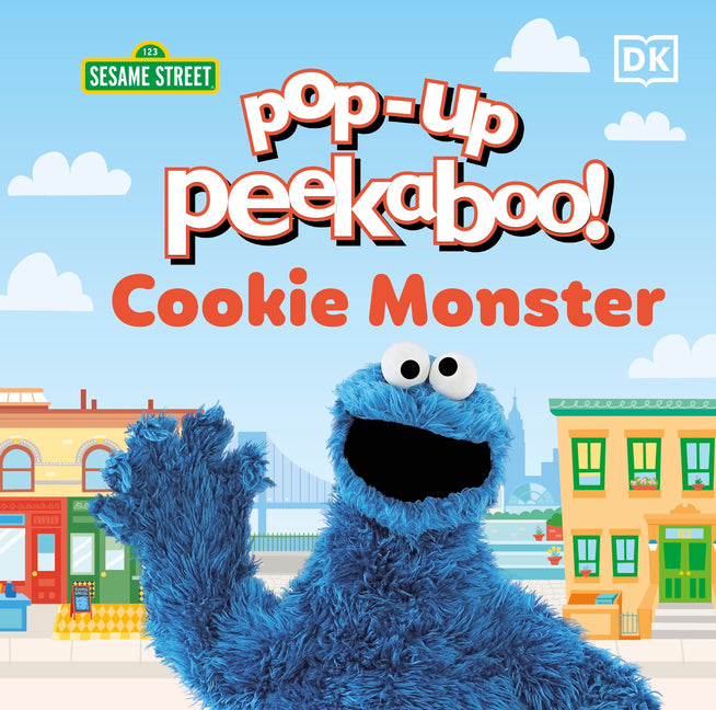 Book cover for Pop-Up Peekaboo! Sesame Street Cookie Monster