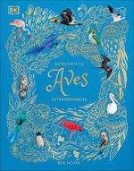 Book cover for Antología de Aves Extraordinarias (an Anthology of Exquisite Birds)