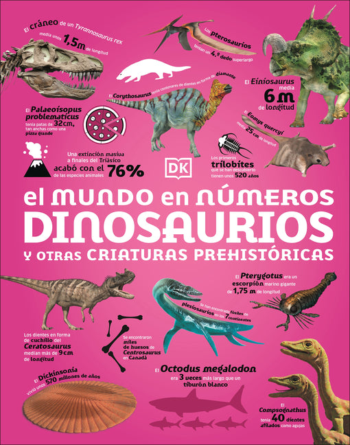 Book cover for El Mundo En Números: Dinosaurios (Our World in Numbers Dinosaurs)