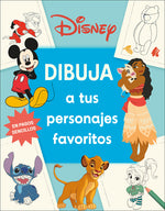 Book cover for Disney Dibuja a Tus Personajes Favoritos (How to Draw Favorite Characters)