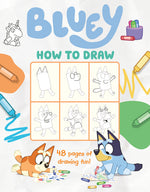 Book cover for Bluey: How to Draw