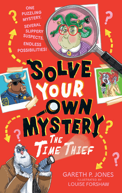 Book cover for Solve Your Own Mystery: The Time Thief