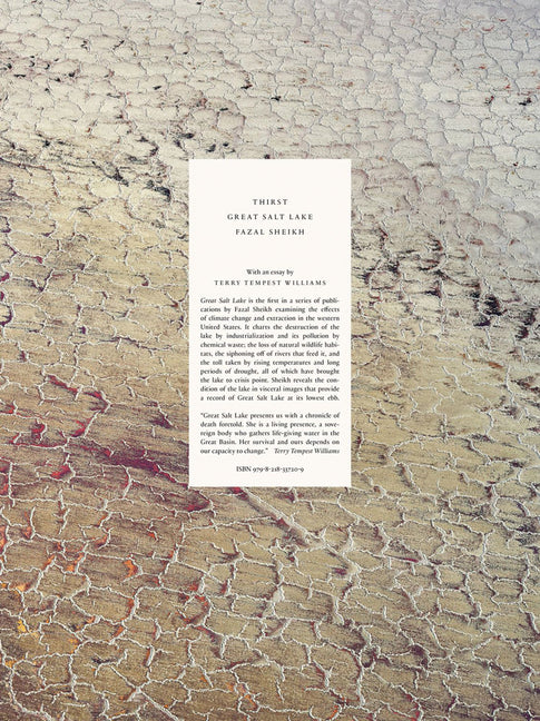 Book cover for Fazal Sheikh: Thirst, Great Salt Lake
