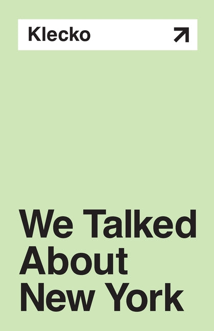 Book cover for We Talked About New York