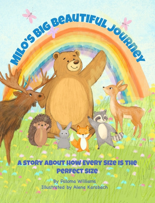 Book cover for Milo's Big Beautiful Journey: A story About How Every Size Is the Perfect Size