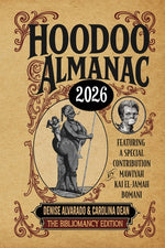 Book cover for Hoodoo Almanac 2026: The Bibliomancy Edition