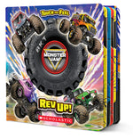 Book cover for Monster Jam: REV Up! a Touch-And-Feel Book