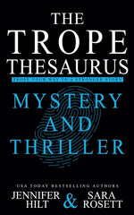 Book cover for Trope Thesaurus: Mystery and Thriller