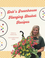 Book cover for Deb's Greenhouse Hanging Basket Recipe's