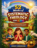 Book cover for 52 Weeks of Systematic Theology for Kids: A Year of Exploring God's Truths, Stories, and Lessons for Young Hearts
